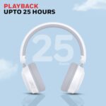 Honeywell New Launched Moxie V20 Bluetooth v5.4 On-Ear Headphones with Mic, ENC, 25H Playback, Deep Bass, IPX4, Aux, Stereo Sound, 40ms Low Latency Gaming Mode, Padded Cushion  : Electronics - Image 4