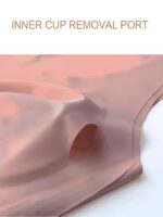 Buy DClub Comfort Revolution Seamless Bra Easy lite Full-Coverage Wireless Everyday Bra with CloudSoft Comfort with Removable Pad. Nude - Image 5