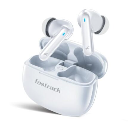 Fastrack Fpods FX101|BT5.4 TWS Earbuds, 40Hrs Playtime, Quad mic ENC for Crystal Clear Calls, Low Latency Gaming Mode Upto 50ms,NitroFast Charge  : Electronics