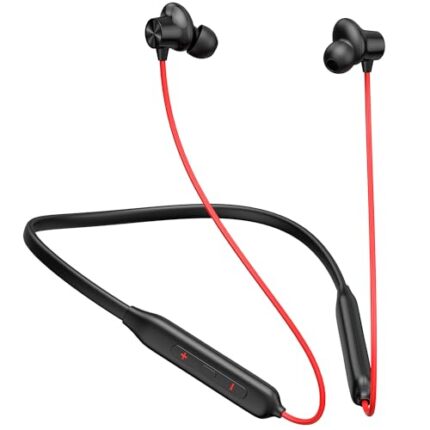 Kratos N4 Bluetooth Neckband with 25H Playtime, Deep Bass, Stereo Sound, HD Calls, Magnetic Earbuds, Type-C Fast Charging, Rich Audio, Hollow Switch for Comfort & Style  : Electronics