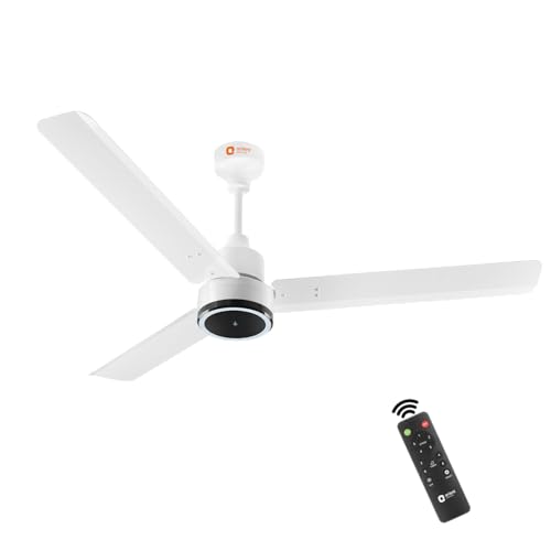 315elwrRQ2L.jpg Buy Orient Electric 1200 mm Zeno BLDC | BLDC energy saving ceiling fan with Remote |BEE 5-star rated | Saves up to 50% on electricity bills | 3-year warranty by Orient | White, pack of 1 Online at Low Prices in India - - Image 1