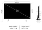 Samsung 108 cm (43 inches) D Series Brighter Crystal 4K Vivid Pro Ultra HD Smart LED TV UA43DUE77AKLXL (Black)  : Electronics - Image 4