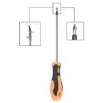 Fapiwen Multipurpose Car Tire Stone Remover Hook, Tire Cleaning Hook, Tyre Stone Picker for Motor Bike Truck Car, Wheel Remover Hook with Solid Rubber Handle  : Car & Motorbike - Image 4