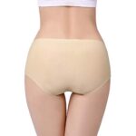 PLUMBURY Women's Other hipsters (Pack of 2) (SEAMLESS HIPSTER PANTY_Black/Beige_M)  : Fashion - Image 5