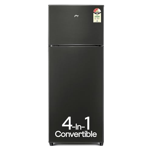 318sp-DHsML.jpg Godrej 272 L 3 Star 4-In-1 Convertible Technology | 30 days Farms Freshness | 95%+ Food Surface Disinfection | Inverter | Frost Free | Double Door Refrigerator (RF EON 294C RCIT FS ST, Fossil Steel) : Garden & Outdoors - Image 1