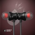 OOGE Tune 15 Wireless Neckband (Black) Bluetooth 5.3, Type-C Fast Charging, 2500h Standby, Magnetic Earbuds, Deep Bass Audio, Lightweight & Comfortable Fit, Sweatproof in-Ear Headphones  : Electronics - Image 7