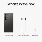 Samsung Galaxy S24 Ultra 5G AI Smartphone with Galaxy AI (Titanium Black, 12GB, 256GB Storage), Snapdragon 8 Gen 3, 200 MP Camera with ProVisual Engine and 5000mAh Battery  : Electronics - Image 8