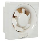 Havells Ventil Air DX 150mm Exhaust Fan | Strong Air Suction, Rust Proof Body and Dust Protection Shutters |Suitable for Bathroom, Kitchen, and Office| Warranty 2 Years | (Pack of 1, White) : : Home & Kitchen