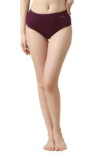 Buy Van Heusen Women Hipster Panty - 100% Super Combed Cotton - Pack of 3 - Anti Bacterial, No Marks Waistband, Wicking_11101_Dark Assorted Solid_M - Image 4