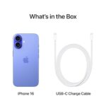 iPhone 16 128 GB 5G Mobile Phone with Camera Control, A18 Chip and a Big Boost in Battery Life. Works with AirPods; Ultramarine : : Electronics - Image 6