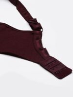 Buy Enamor Women's Cotton Non Wire Free A112 Full-Coverage Non Padded Non Wired Bra GRAPEWINE_36C - Image 7