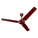 Buy Bajaj Frore Turbo1200 MM (48") 1 Star Rated Ceiling Fans For Home | BEE Star Rated Energy Efficient Ceiling Fan | Rust Free Coating For Long Life | High Air Delivery | 2-Yr Warranty 【Brown】 Online at Low Prices in India - 