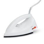 Buy Bajaj DX-6 1000 Watts Dry Iron | Advance Soleplate And Anti-Bacterial German Coating Technology | Thermol Fuse Safety | Auto Shut-Off | Cool Touch Body | 2 Yr Warranty 【White】 Online at Low Prices in India - 