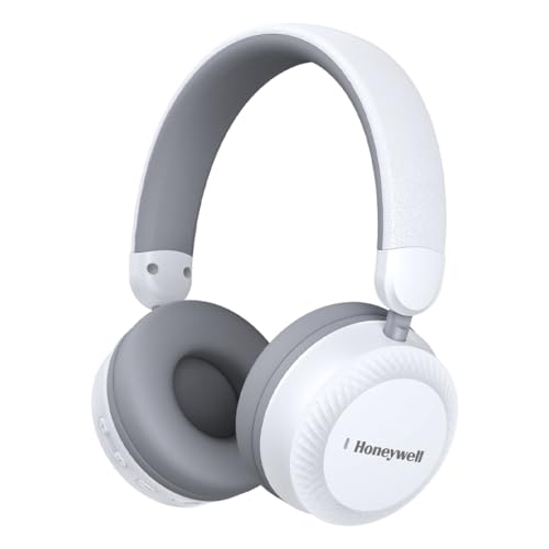 31ZwK-dPLLL.jpg Honeywell New Launched Moxie V20 Bluetooth v5.4 On-Ear Headphones with Mic, ENC, 25H Playback, Deep Bass, IPX4, Aux, Stereo Sound, 40ms Low Latency Gaming Mode, Padded Cushion : Electronics - Image 1