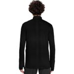Buy London Hills Polyester Solid Men's Sports Full Sleeve Collared Neck Black Regular Jacket_XL - Image 2