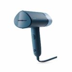 PHILIPS Handheld Garment Steamer STH3000/20 - Compact & Foldable, Convenient Vertical Steaming, 1000 Watt Quick Heat Up, up to 20g/min, Kills 99.9%* Bacteria (Reno Blue), Small   - Image 2