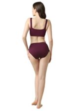 Buy Van Heusen Women Hipster Panty - 100% Super Combed Cotton - Pack of 3 - Anti Bacterial, No Marks Waistband, Wicking_11101_Dark Assorted Solid_M - Image 7