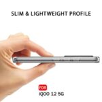 Solimo Basic Case for iqoo 12 5g (Silicone_Clear)  : Electronics - Image 3