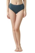 Buy Van Heusen Women Hipster Panty - 100% Super Combed Cotton - Pack of 3 - Anti Bacterial, No Marks Waistband, Wicking_11101_Dark Assorted Solid_M - Image 2