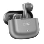 boAt Airdopes 91 Prime, 45HRS Battery, 13mm Drivers, Metallic Finish, Low Latency,ENx Tech, Fast Charge, v5.3 Bluetooth Earbuds, TWS Ear Buds Wireless Earphones with mic (Sonic Silver)  : Electronics