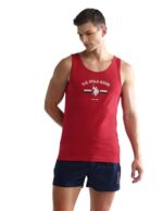 Buy U.S. POLO ASSN. Men's Cotton Solid Regular Fit Fashion Vest (OEV02-PL_Red, Medium