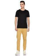 Symbol Premium Cotton Men's Super Soft Round Neck Solid T-Shirt Regular Fit (SYP-A22-TS-01_Black_M) : : Fashion - Image 7