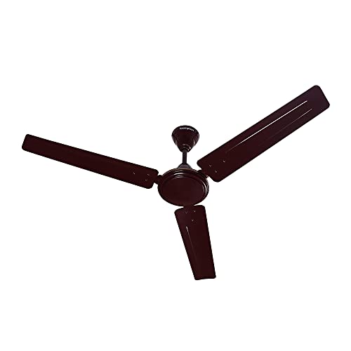 31zPa-3j81L.jpg Buy Crompton SUREBREEZE SEA SAPPHIRA 1200 mm Ceiling Fan for Home | BEE Star Rated Energy Efficient Fan | Superior Air Delivery | HighSpeed | 2 Years Warranty | (Lustre Brown), Pack of 1 Online at Low Prices in India - - Image 1