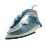 Buy Bajaj MX 3 Neo Steam Iron | 1250 Watts Power For Faster Ironing | Vertical & Horizontal Ironing | Spray Function | Anti-Bacterial & Non-Stick Soleplate Coating | 2-Yr Warranty By Bajaj 【Blue】 Online at Low Prices in India - 
