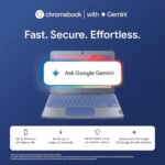 Lenovo {SmartChoice)Chromebook Intel Celeron N4500 (4GB RAM/64GB eMMC 5.1/11.6 Inch (29.46cm)/HD Display/2Wx2 Stereo Speakers/HD Camera/Chrome OS/Blue/1.21Kg), 82UY0014HA  : Electronics - Image 5