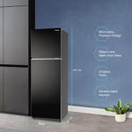 Panasonic 338 L 3 Star Prime Convertible 6-Stage Smart Inverter Frost-Free Double Door Refrigerator (NR-TG355CPKN, Diamond Black, Jumbo Fresh Vegetable Basket, Net Capacity 304L)  : Home & Kitchen - Image 3