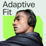 boAt Rockerz 421 (2025 Launch), 40Hrs Battery, Low Latency(40Ms), 40Mm Drivers, Enx Technology, Integrated Controls, V5.4 Bluetooth Headphones, Wireless Over Ear Headphone with Mic (Black Sabre)  : Electronics - Image 6