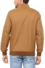 Buy Allen Solly Men's Blouson Jacket (ASJKOBOPZ49688_Light Brown_L - Image 2