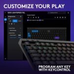  Buy Logitech G515 Lightspeed TKL Low Profile Wireless Gaming Keyboard, LIGHTSYNC RGB, Thin Tenkeyless Design, PBT Keycaps, Tactile (Brown) Mechanical Switches - Black Online at Low Prices in India | Logitech G Reviews & Ratings - Image 3