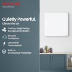 Polycab Freshly Prime 150mm Energy Efficient Exhaust fan for Kitchen, Bathroom | Noiseless ventilation, Sleek Design Easy to Clean | High Speed, Powerful Motor, 100% Copper, 3 Yrs Warranty【White】  : Home & Kitchen - Image 4