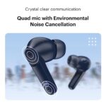 Noise Buds VS104 Truly Wireless in Earbuds with 45H of Playtime, Quad Mic with ENC, Instacharge(10 Min=200 Min), 13Mm Driver,Low Latency, BT V5.2 (Midnight Blue)  : Electronics - Image 4