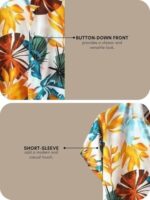 Leriya Fashion Men's Casual Cotton Shirt – Button Down Summer Shirt's for Men | Lightweight Textured Fabric | Perfect for Daily & Weekend Wear (Available in Plus Size and Combo Pack of 2) Multicolour  : Clothing & Accessories - Image 5