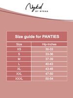 NYKD Cotton Anti-Microbial Panties for Women, Seamless, High Rise, Full Brief, Stretch Full Rear Coverage with Inner Elastic Panty (Combo Pack of 3) Full Brief, NYP104, Black,Nude,Black, L, 1N  : Fashion - Image 6