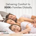 Buy Haus & Kinder Pure Cotton Queen Size Bedsheet with 2 Pillow Cases, 186 TC Bedsheet for Double Bed, 90X100 Inches Bed Sheet-Garden of Joy Online at Low Prices in India -  - Image 8