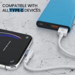 Portronics Konnect L POR-1403 Fast Charging 3A Type-C Cable 1.2 Meter with Charge & Sync Function for All Type-C Devices (White)  : Computers & Accessories - Image 5