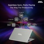 AXL VayuBook Laptop 14.1 Inch FHD IPS Display (4GB Ram,128GB SSD) 1920 * 1080 Resolution | HD Gemini Lake N4020 | Windows 11 Home | UHD Graphics 600 (Cloud Silver)  : Electronics - Image 4