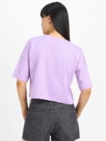 Buy JUNEBERRY Stylish Crop Top for Women, Half Sleeves Crop Top, Cotton Crop t Shirts for Women & Girls, Women Crop Top T Shirt, Tops for Women - Image 4