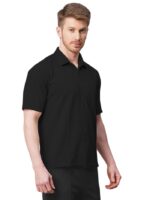 Leriya Fashion Mens Cotton Blend Man Casual Shirt Regular Fit Men's Shirt (LF-MS-6146_Black_M)  : Clothing & Accessories