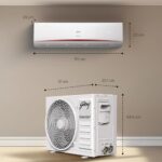 Godrej 2 Ton 5 Star, 5 Years Comprehensive Warranty, AI Powered, 5-In-1 Convertible Cooling, 4 Way Air Swing, Heavy Duty Cooling At 52°C, Inverter Split AC (Copper, EI 24LINV5R32-WWR, White)  : Appliances - Image 6