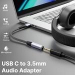 Basesailor Type-C to 3.5mm Audio Jack Connector/Adapter [5 Years Warranty*] with DAC Compatible for iPhone 15/16 Series/Samsung/OnePlus/Google Pixel/Nothing & Other Type C Phones -Headphones Converter  : Electronics - Image 4