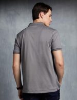 Buy Symbol Premium Men's Cotton Super Soft Classic Polo T-Shirt Regular Fit (Syp-A22-Pl-01_Grey_M) - Image 2