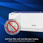 Voltas 1 Ton 3 Star, Inverter Split AC (Copper, LED Display, Anti-dust Filter, 123V Vectra Elegant, White)  : Home & Kitchen - Image 3