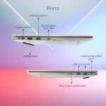 Acer [SmartChoice Aspire 3 Laptop Intel Core Celeron N4500 Processor Laptop (8 GB LPDDR4X SDRAM/512 GB SSD/Win11 Home/38 WHR/HD Webcam) A325-45 with 39.63 cm (15.6") HD Display, Pure Silver, 1.5 KG  : Electronics - Image 8