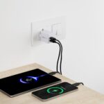  Basics 45W Dual Type C PD Adapter | Ultra Fast GaN Technology | Laptop Charger | 9 Layers Circuit Protection | BIS Certified (White)  : Computers & Accessories - Image 4