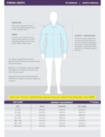 Symbol Premium Men's Cotton Non-Iron Formal Shirt (Regular Fit | Solid) (SP-M-S24-FS-02_White_46)  : Clothing & Accessories - Image 6