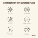 Boldfit Men's Black Slim Fit Joggers, Size 30, Summer Track Pants for Men & Boys, Multipurpose Activewear, Night Pants  : Clothing & Accessories - Image 8